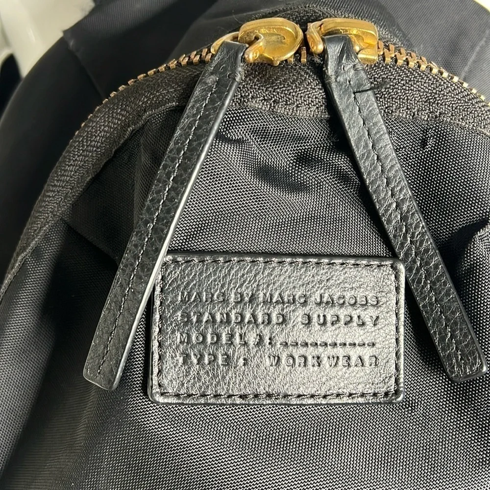 Marc by Marc Jacobs Black Nylon Backpack